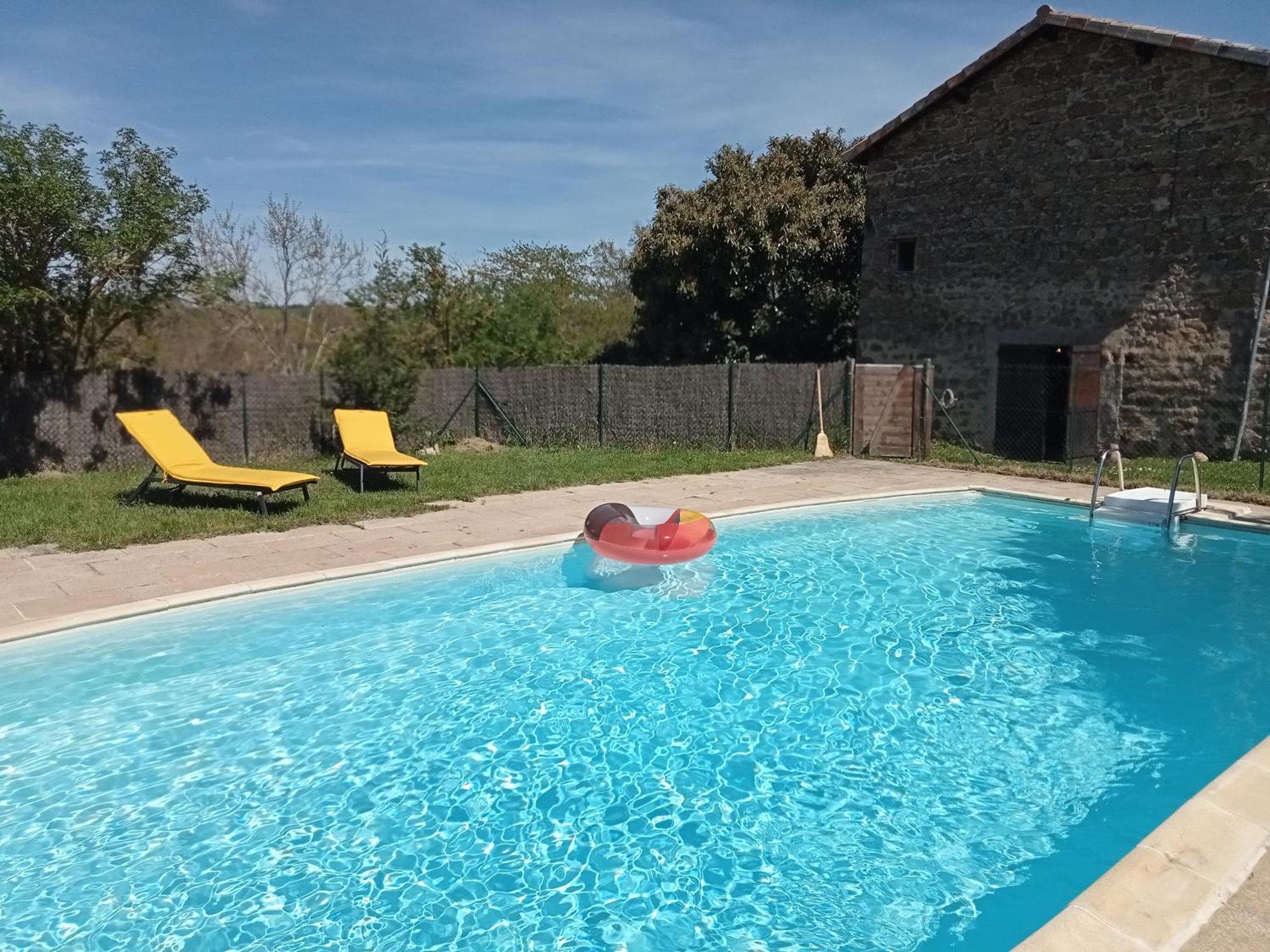 "La Voute De Pierre" Gite Independant Saint-Cyr  Bagian luar foto